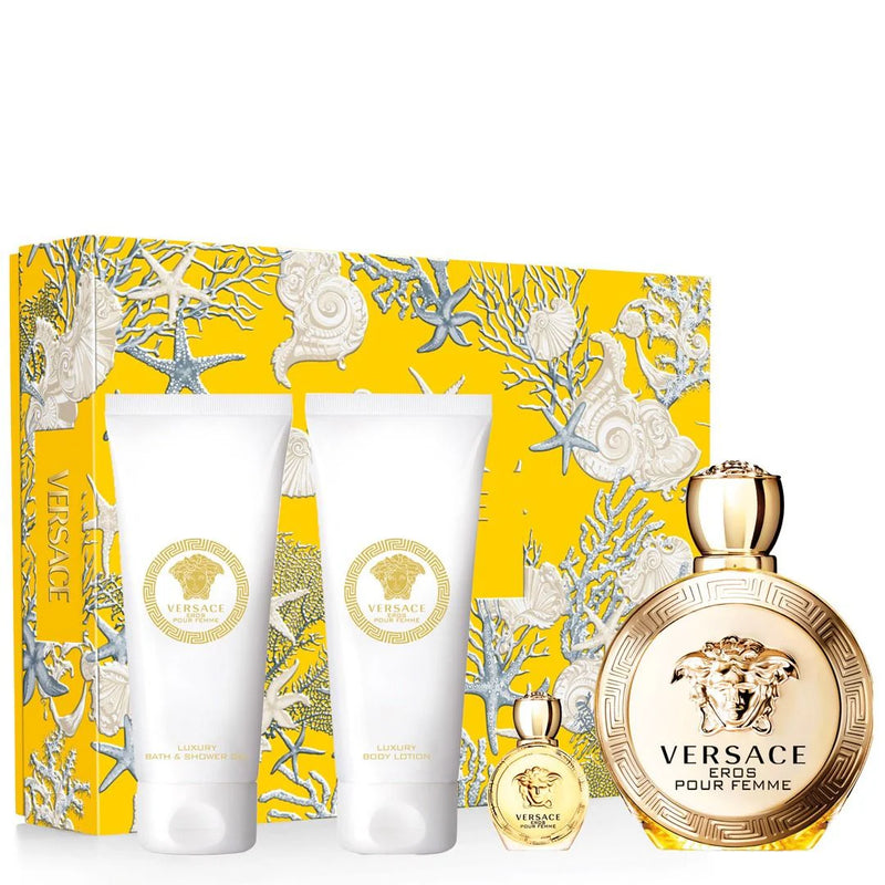 Load image into Gallery viewer, Perfume Set- Eros Yellow By Versace Eau De Parfum  -100% Authentic
