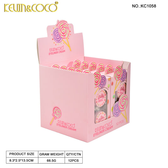 Eyes-Kevin&Coco Candy Glow Eyeliner KC1058 ($2 each, 12pc display)