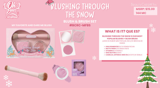 Face -Beauty Creations OH Deer Blushing Through The Snow