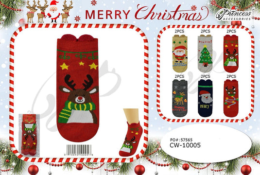 Accessories- Xmas Socks CW-10005 (12pc pack)