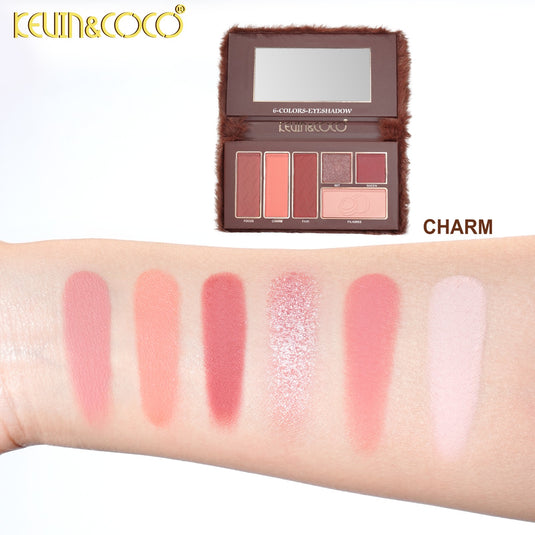 Face-Kevin&Coco Hazelnut Eyeshadow Palette KC1302 ($3 each, 12pc Display)