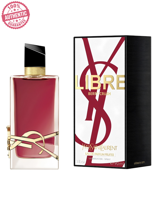 Perfumes- Libre Berry Crush By Yves Saint Laurent Eau De Parfum Fruitee 3oz/90ml -100% Authentic