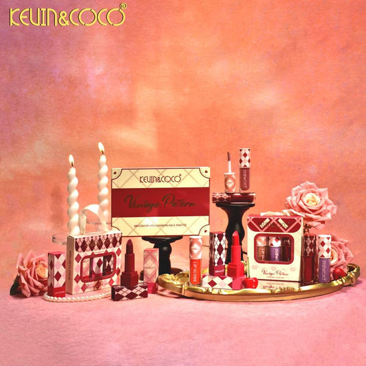 Lips-Kevin&Coco Vintage Pattern Collection Lip Gloss KC1109 ($3 each, 12pc display)