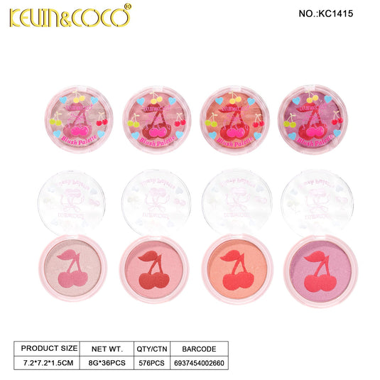 Face-Kevin&Coco Cherry Blossom Blush KC1415 ($1 each, 36pc display)
