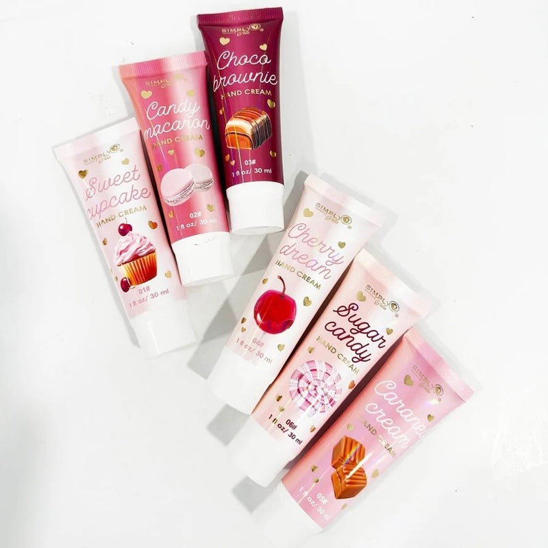 Load image into Gallery viewer, Skincare-Simply Bella Sweet Selection 6pc Hand Cream S129 ($4.50 each, 6pc bundle)
