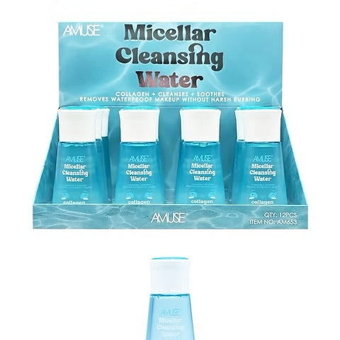 Skincare-Amuse Micellar Cleansing Water AM653 ($1.66 each, 12pc Display)