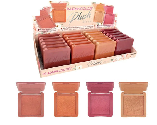 Face-Kleancolor Plush Blush BH1495 (24pc Display)