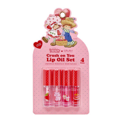 Load image into Gallery viewer, Lips-Celavi Strawberry Shortcake 4pc Lip Oil Set SS45960 ($4 each, 4pc bundle)
