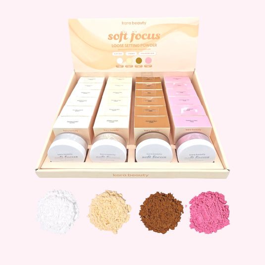 Face- Kara Soft Focus Loose Setting Powder (24pc display,$4.25 each)