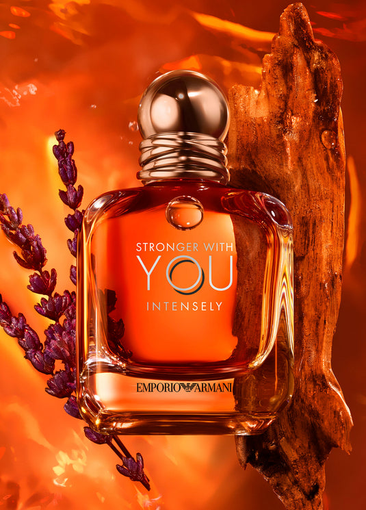 Perfumes- Stronger With You Intensely By Giorgio Armani Eau De Parfum 3.4oz/100ml