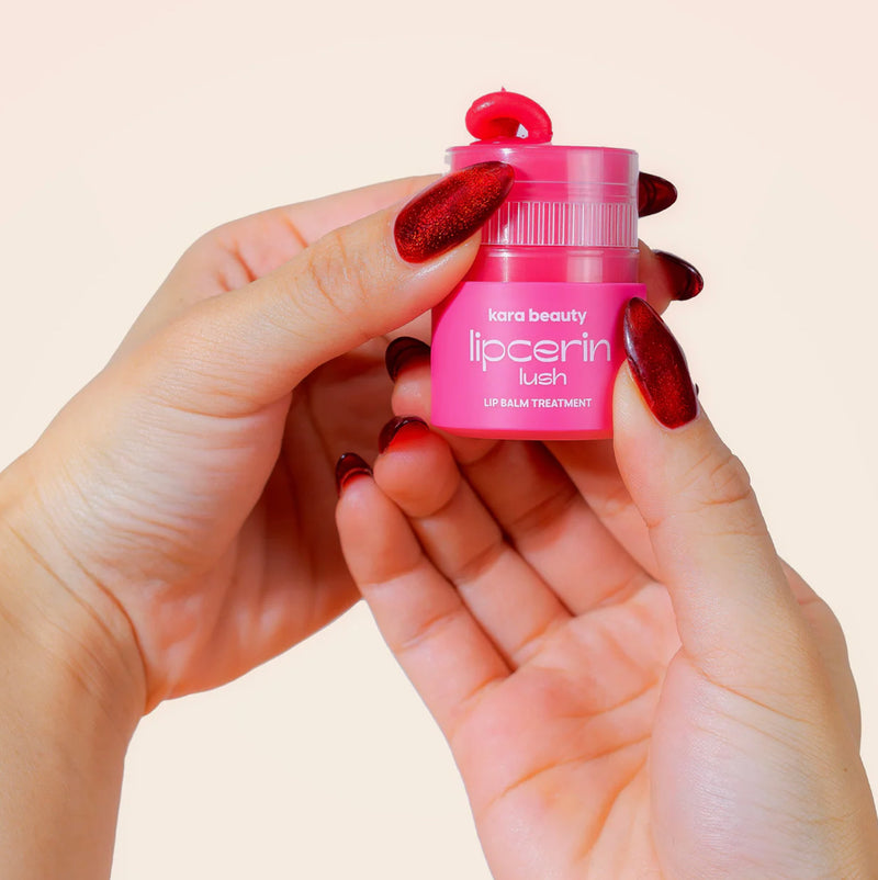 Load image into Gallery viewer, Lips- Kara Lipcerin Lush Lip Balm Treatment Sugar Plum SC4-007-4 (3pc bundle, $4.25 each)
