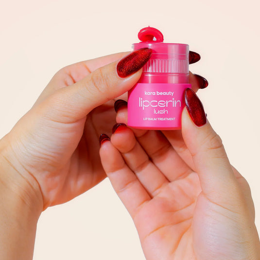 Lips- Kara Lipcerin Lush Lip Balm Treatment Sugar Plum SC4-007-4 (3pc bundle, $4.25 each)