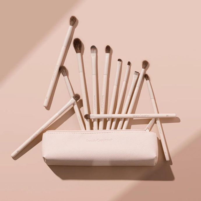 Brushes- Beauty Creations Nude X 12pc Brush Set (3pc bundle, $12 each)