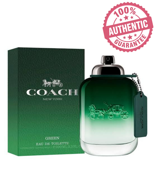 Perfumes- Green By Coach Eau De Toilette 3.4oz/100ml  -100% Authentic