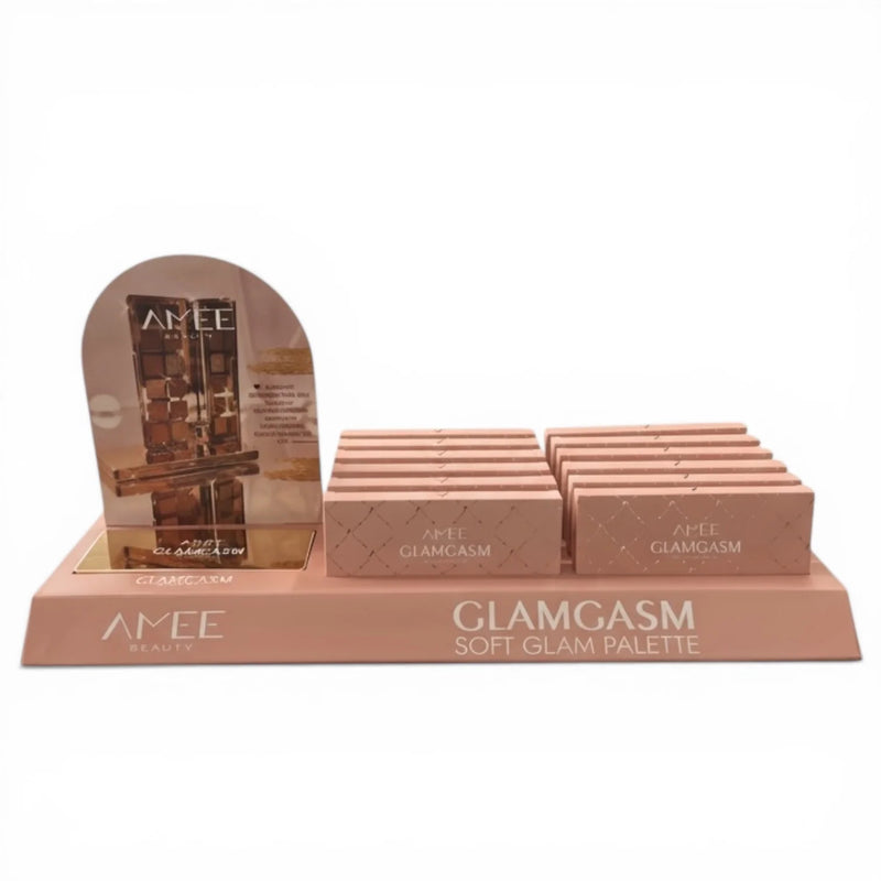 Load image into Gallery viewer, Eyes-AMEE Beauty Soft Glam Eyeshadow Palette Display ES12 ($4 each, 12pc display)
