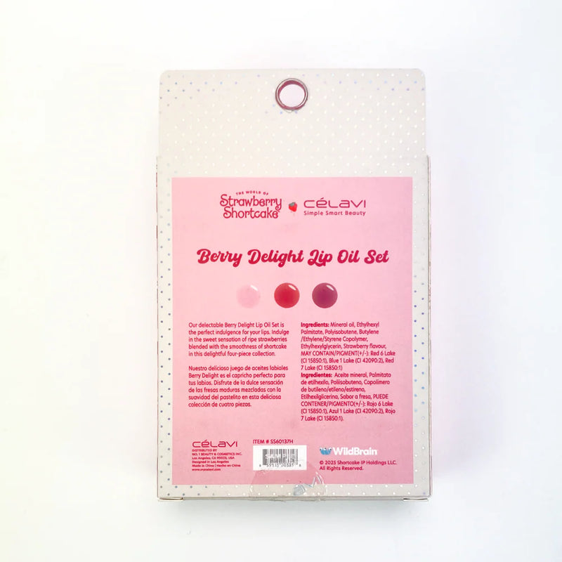 Load image into Gallery viewer, Lips-Celavi Strawberry Shortcake Lip Oil Set SS60137H ($4 each, 4pc bundle)
