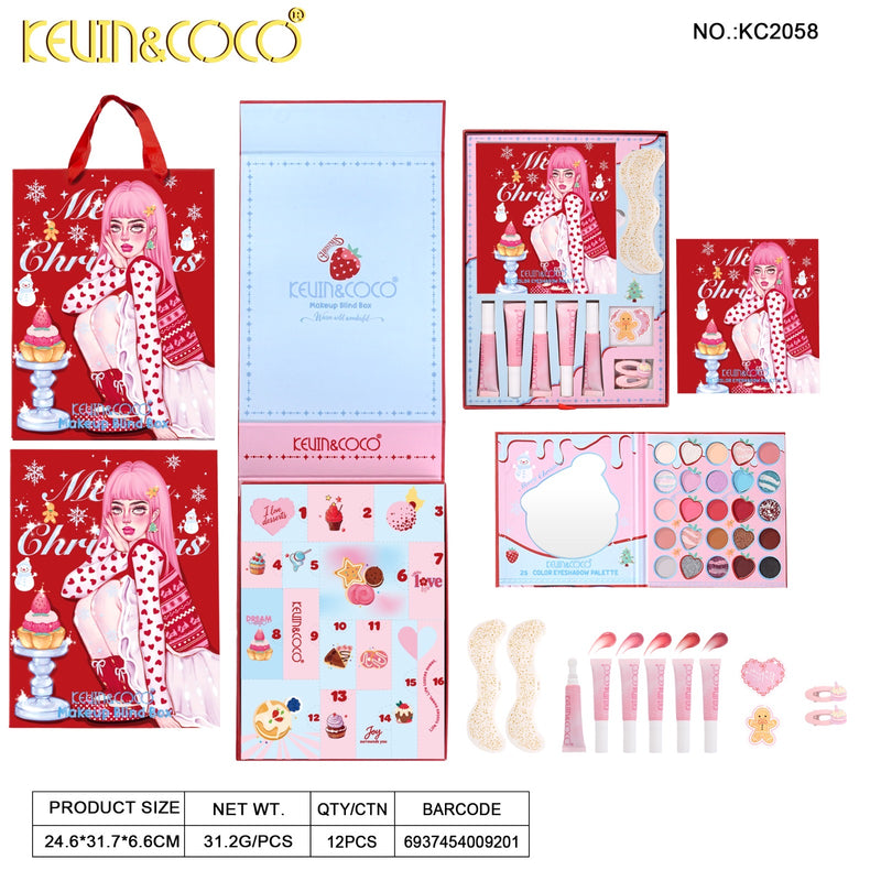 Load image into Gallery viewer, Face-Kevin&amp;Coco Merry Christmas Advent Calendar KC2058 (1 pc)
