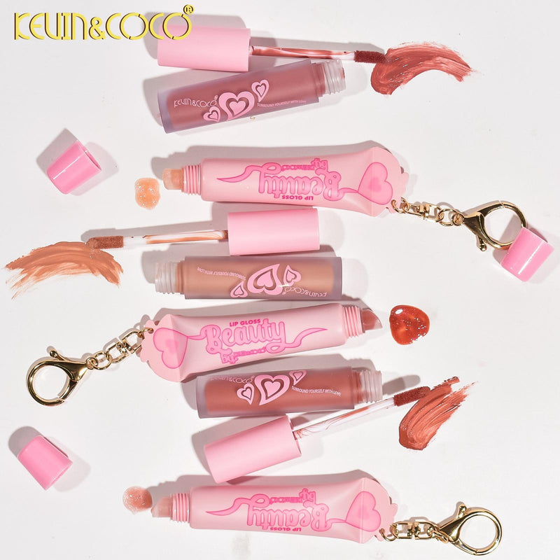 Load image into Gallery viewer, Lips-Kevin&amp;Coco Dream Beauty Lip Gloss Set KC245963 ($1.50 each, 18pcs display)
