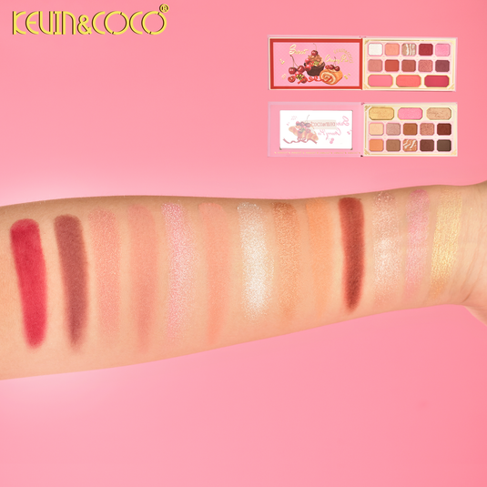 Eyes-Kevin&Coco Sweet Cherry Pie Eyeshadow Palette KC1181 ($5 each, 6pc display)