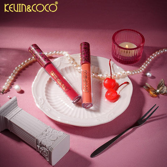 Lips-Kevin&Coco Pink Flowers Feel Good Non-Stick Lip Gloss KC1492 ($1 each, 24pc Display)