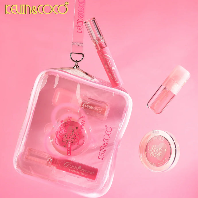 Lips-Kevin&Coco Good Things Will Happen 3pc Bag Kit KC247554 ($3 each, 6pc display)
