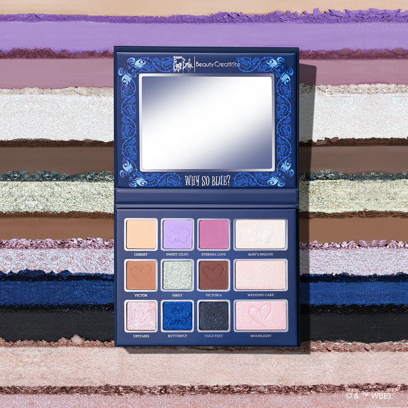 Load image into Gallery viewer, Eyes- Beauty Creations Corpse Bride Why So Blue? Multi-Use Palette BCCB-MP (4pc bundle, $8.50 each)
