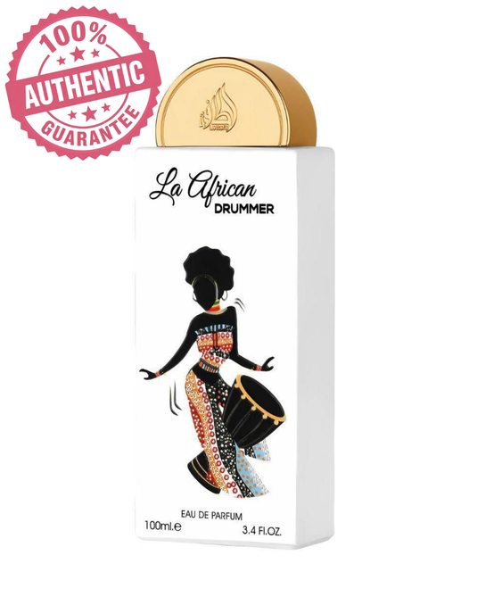 Perfumes-La African Drummer by Lattafa Eau De Parfum 3.4oz/100ml  -100% Authentic