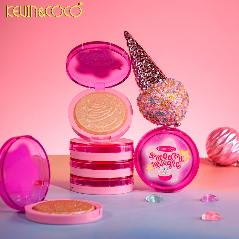 Load image into Gallery viewer, Face-Kevin&amp;Coco Neon Fantasy Series Baked Highlight KC1238 ($2 each, 12pc display)
