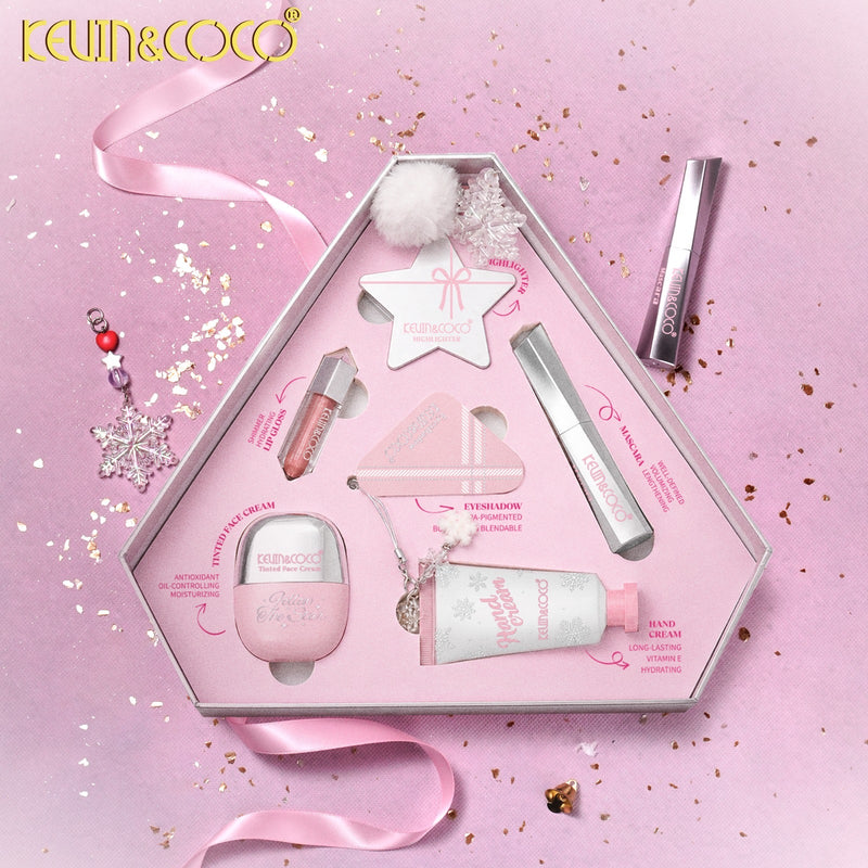 Load image into Gallery viewer, Face-Kevin&amp;Coco Follow The Star Holiday Makeup Kit KC2077 ($9.50 each, 6pc bundle)

