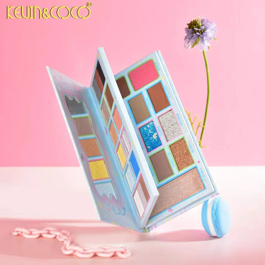 Eyes-Kevin&Coco Blue 26 Color with Chain Face Palette KC1147 (6pc display)