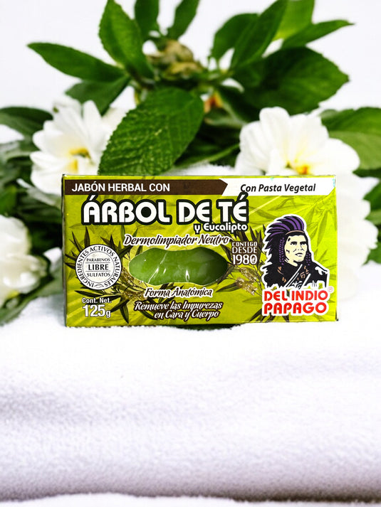 Skincare- Del Indio Papago Herbal Bar Soap- Tea Tree (6pc bundle,$2 each)