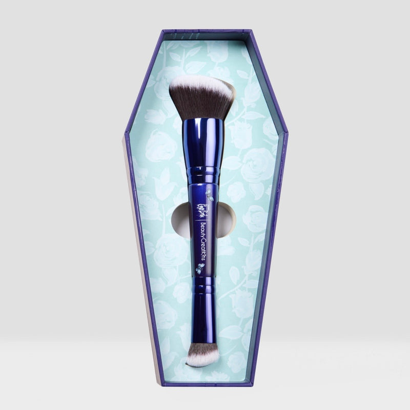 Load image into Gallery viewer, Face-Beauty Creations Tim Burton’s Corpse Bride Dual Ended Bridal Brush #BCCB-CB ($4.50 each, 6pc bundle)

