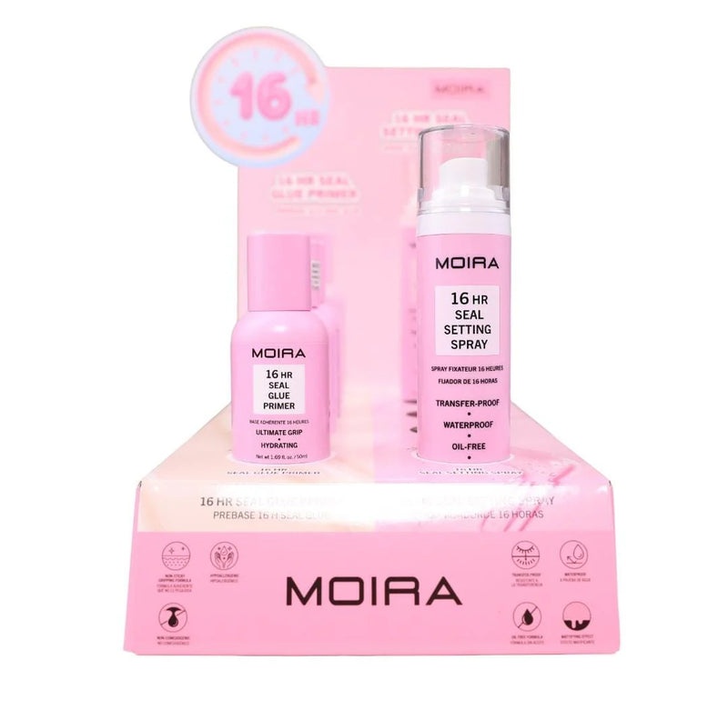 Load image into Gallery viewer, Skincare-Moira 16Hr Seal  Display HRPSET (12pc display + Testers)
