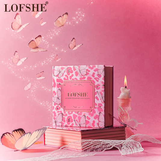 Face-Kevin&Coco LOFSHE Butterfly All-In-One Eyeshadow Palette KC1908 ($7 each, 4pc bundle)