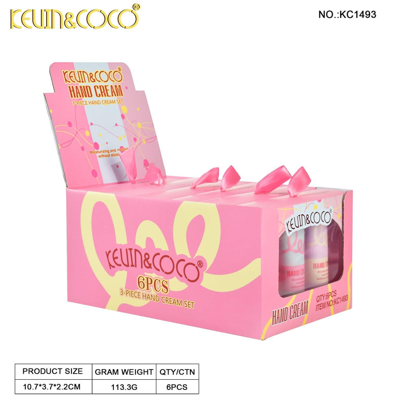 Load image into Gallery viewer, Skincare-Kevin&amp;Coco Hand Cream KC1493 ($2.25 each, 6pc display)
