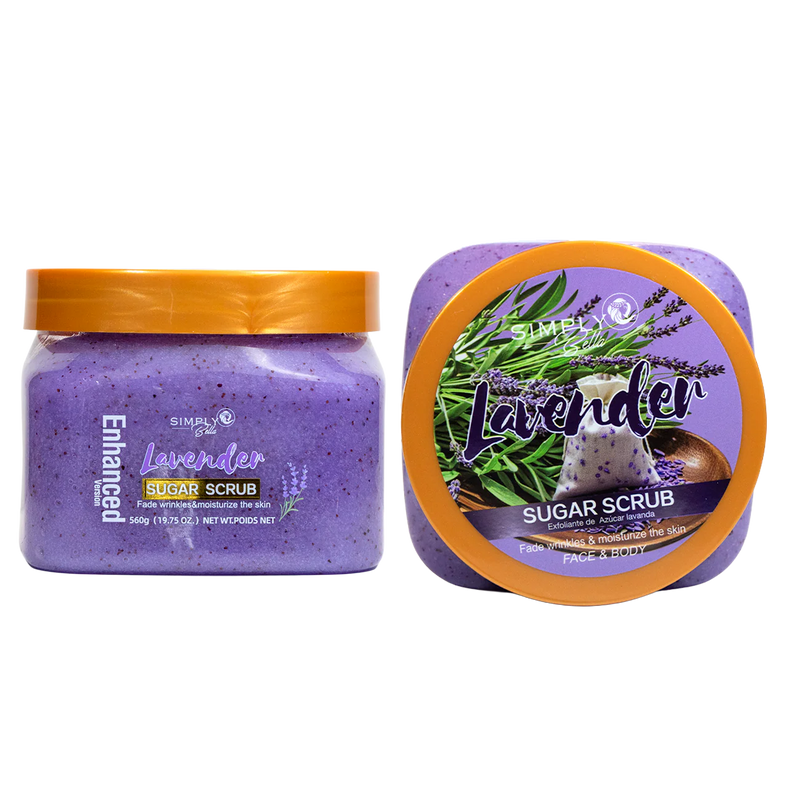 Load image into Gallery viewer, Skincare-Simply Bella Lavender Sugar Scrub SIB1008 ($2.50 each, 4pc bundle)
