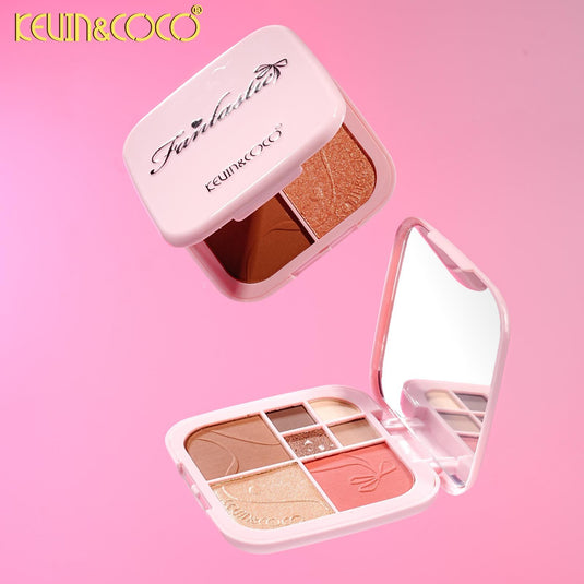 Eyes-Kevin&Coco Fantastic Palette- Blush, Contour, Highlight & Eyeshadow KC1205 ($2 each, 12pc Display)