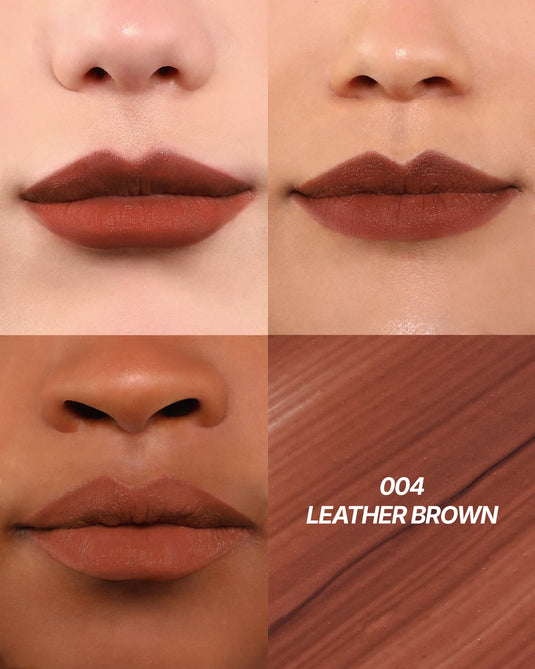 Lips-Moira Cushion Kiss Lip Cream-Leather Brown CKLC004 ($3 each, 3pc bundle)