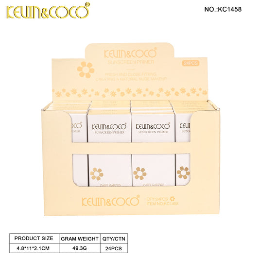 Skincare-Kevin&Coco Daisy Collection Tinted Sunscreen KC1458 ($2 each, 24pc display)