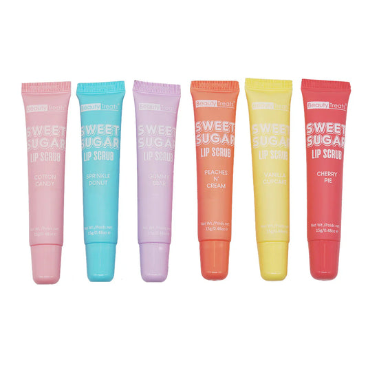 Lips-Beauty Treats Sweet Sugar Lip Scrub No.195 ($1.16 each, 24pc display)