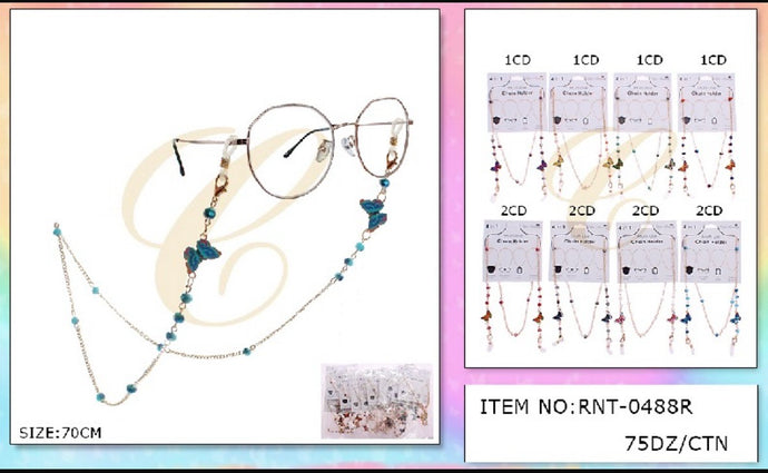 Accessories-Glasses Chain Holder RNT-0488R (12pc pack)