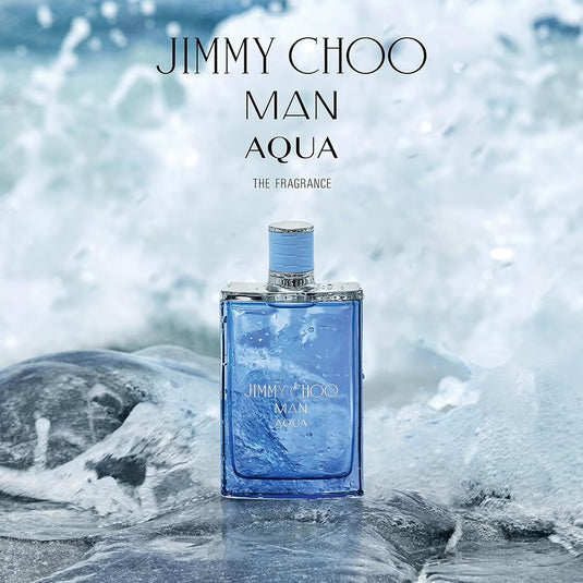 Perfumes- Man Aqua By Jimmy Choo Eau De Toilette 3.4oz/100ml