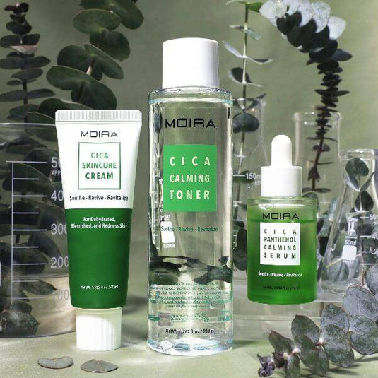 Skincare-Moira Cica Display CICASET (18pc display + testers)
