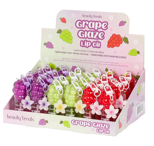 Lips-Beauty Treats Grape Glaze Lip Oil #542 ($1.50 each, 24pc display)
