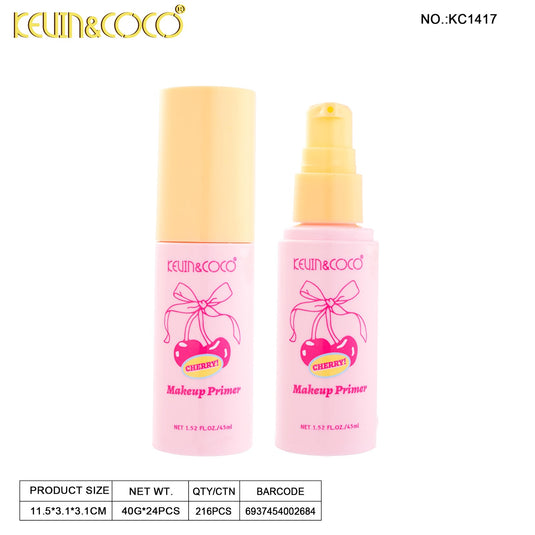 Face-Kevin&Coco Cherry Blossom Makeup Primer KC1417 ($1.25 each, 24pc Display)