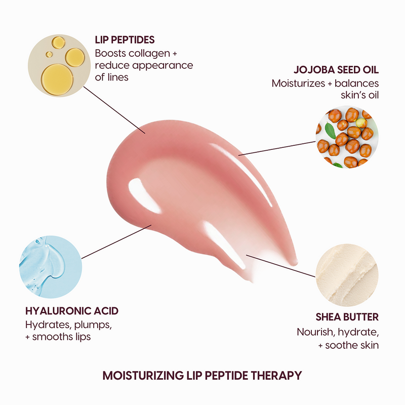 Load image into Gallery viewer, Lips-Kara Beauty Lip Syrup Moisturizing Peptide Therapy L4-17-D-NEW (25pc display + tester)
