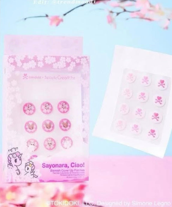 Skincare-Beauty Creations x Tokidoki Sayonara Ciao Blemish Patches #TD-PP ($5 each, 4pc bundle)