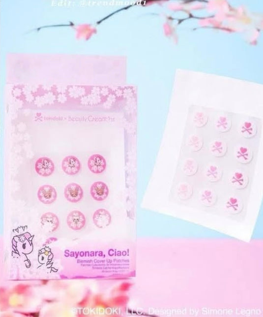 Skincare-Beauty Creations x Tokidoki Sayonara Ciao Blemish Patches #TD-PP ($5 each, 4pc bundle)