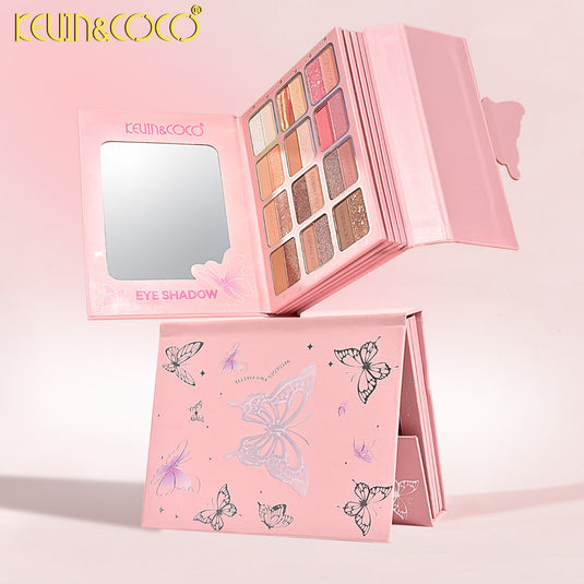 Eyes-Kevin&Coco Butterfly 94-Colors Face Palette KC245857 ($12 each, 4pc bundle)