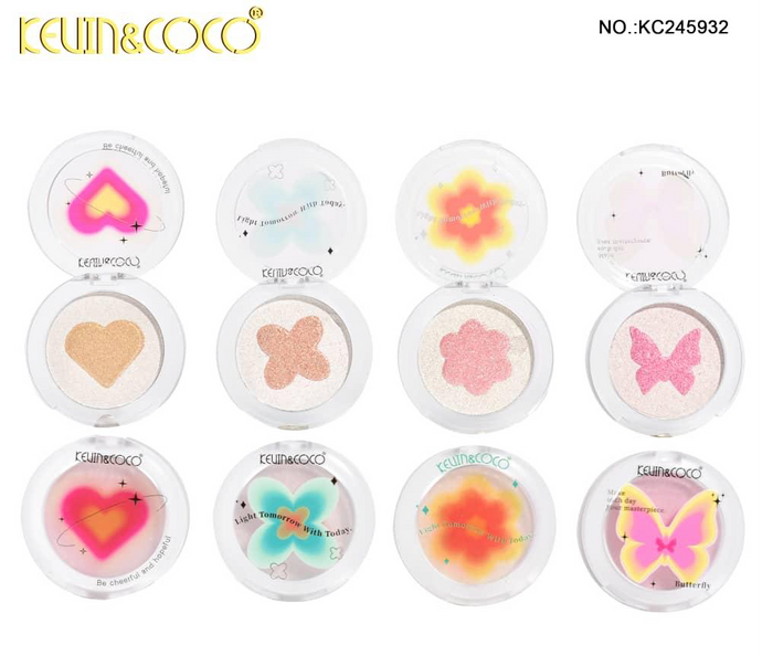 Face- Kevin&Coco Highlight Compact KC245932 (24pc display , $1 each)